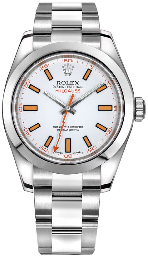 rolex milgauss replica vs original|rolex milgauss 116400 white.